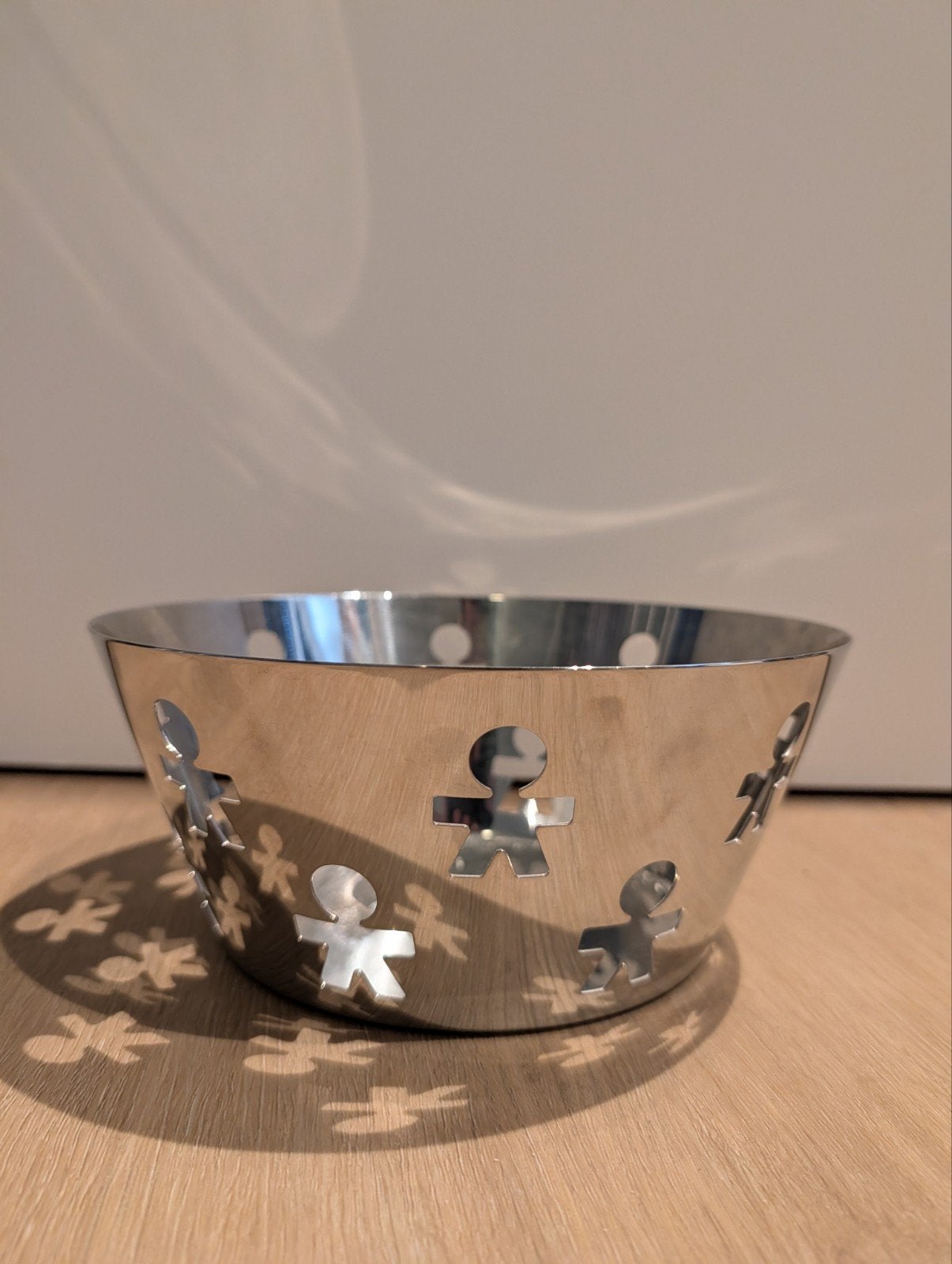 Alessi Girotondo Schaal/Mand - Gebruikt, Ø 20,5 cm, Gebruikt, Schaal, Rond, Ophalen of Verzenden