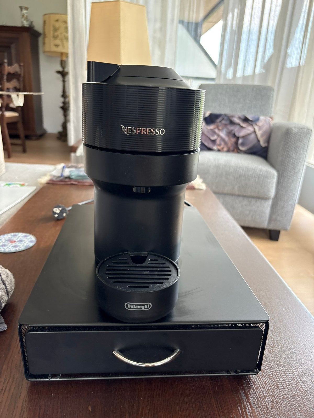 Nespresso vertuo, Witgoed en Apparatuur, Koffiezetapparaten, Ophalen, Zo goed als nieuw, Koffiemachine
