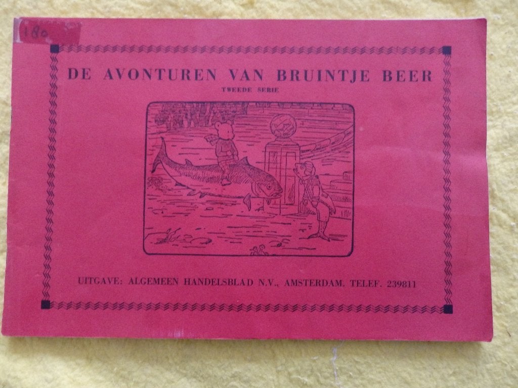 De avonturen van bruintje beer,  rood boekje, Eén stripboek, Ophalen of Verzenden, Zo goed als nieuw