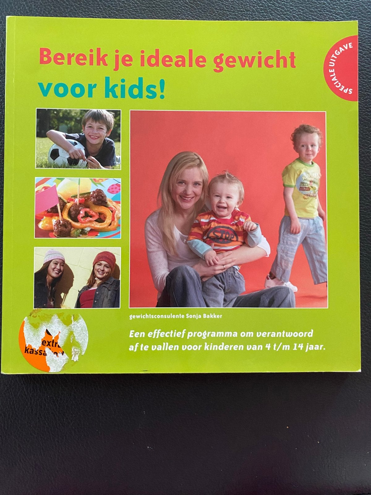 Bereik je ideale gewicht voor kids! - Sonja Bakker, Boeken, Ophalen of Verzenden, Zo goed als nieuw, Dieet en Voeding