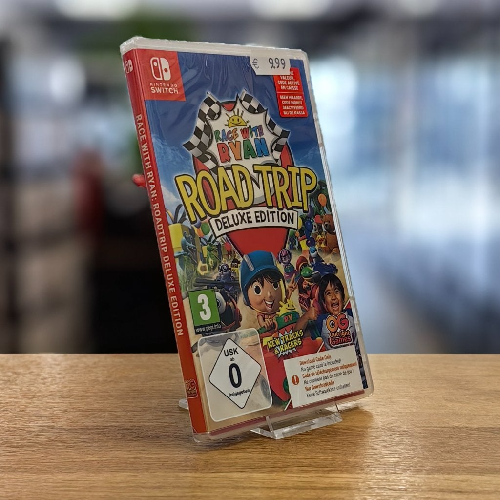 Race With Ryan Road Trip Deluxe Edition - Switch Game, Spelcomputers en Games, Spelcomputers | Nintendo Switch, Nieuw