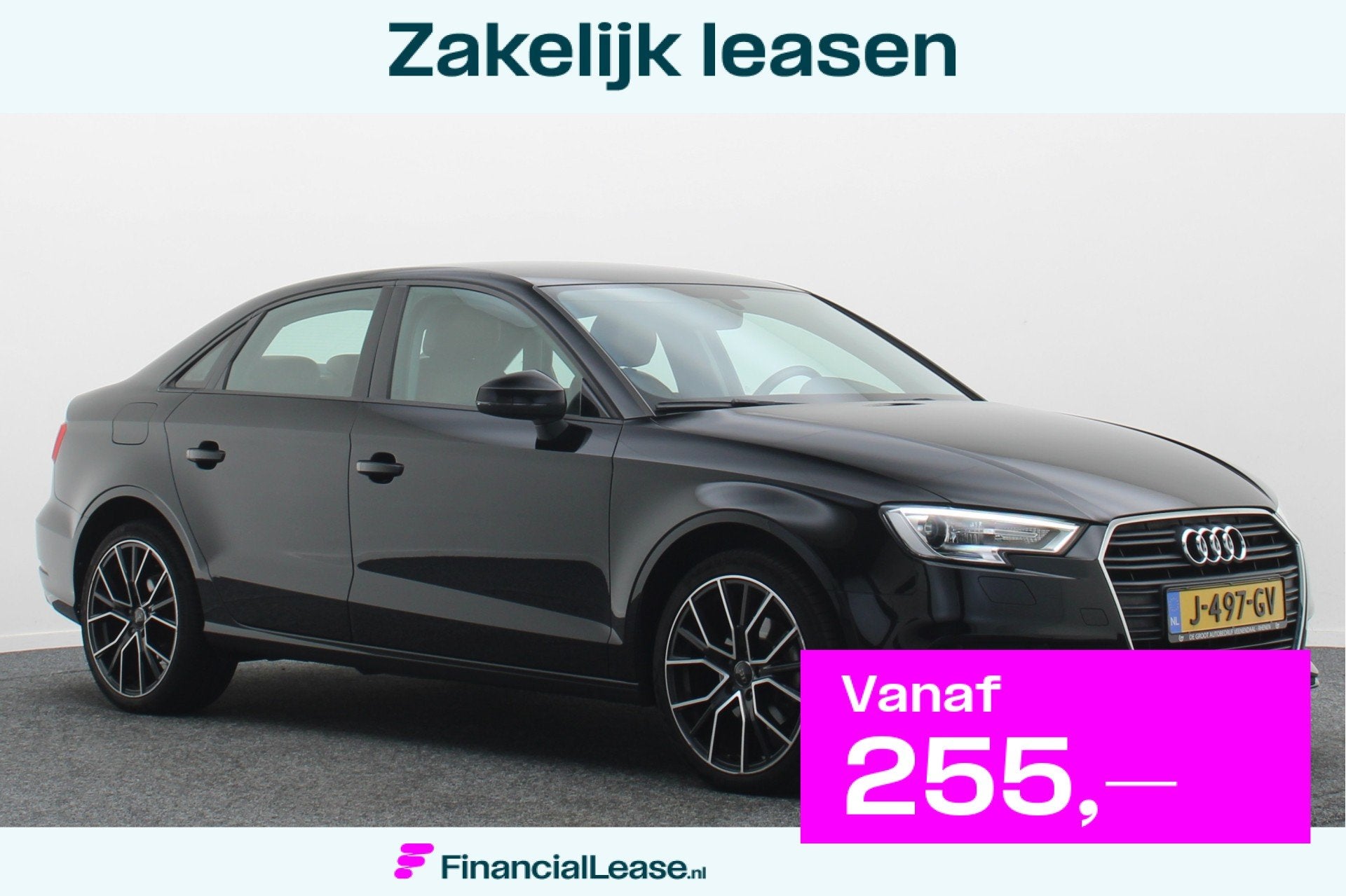 Audi A3 Limousine 30 TFSI Pro Line Leer, Airco, Bi-Xenon, Cr, Dealer onderhouden, Gebruikt, Euro 6, 116 pk