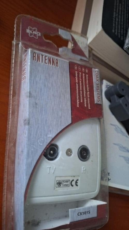 Elro Antenne Inbouwdoos CX1015 - Coax Systeem, Ophalen of Verzenden, Nieuw, Toebehoren