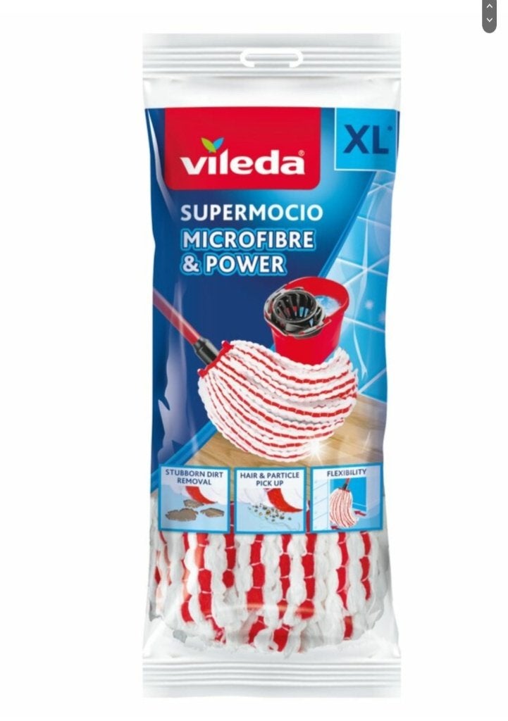 Vileda  Vileda Super Mocio Microvezel & Power, Ophalen of Verzenden, Mop of Dweil