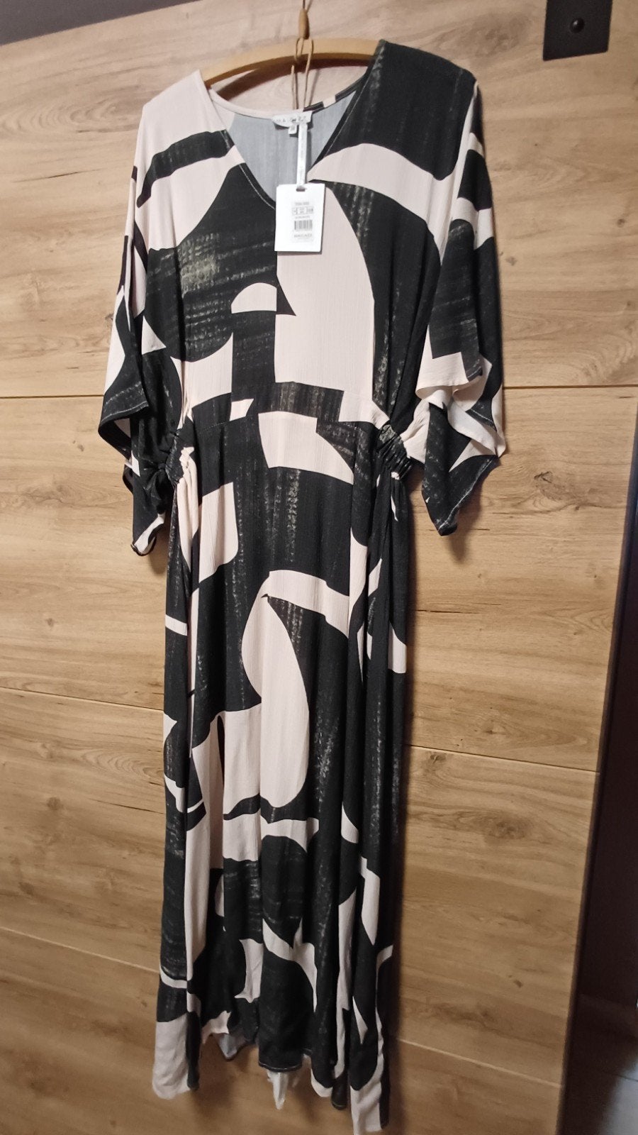 Maicazz jurk nieuw maat 38, 100% katoen, Kleding | Dames, Maat 38/40 (M), Beige, Nieuw, Ophalen of Verzenden