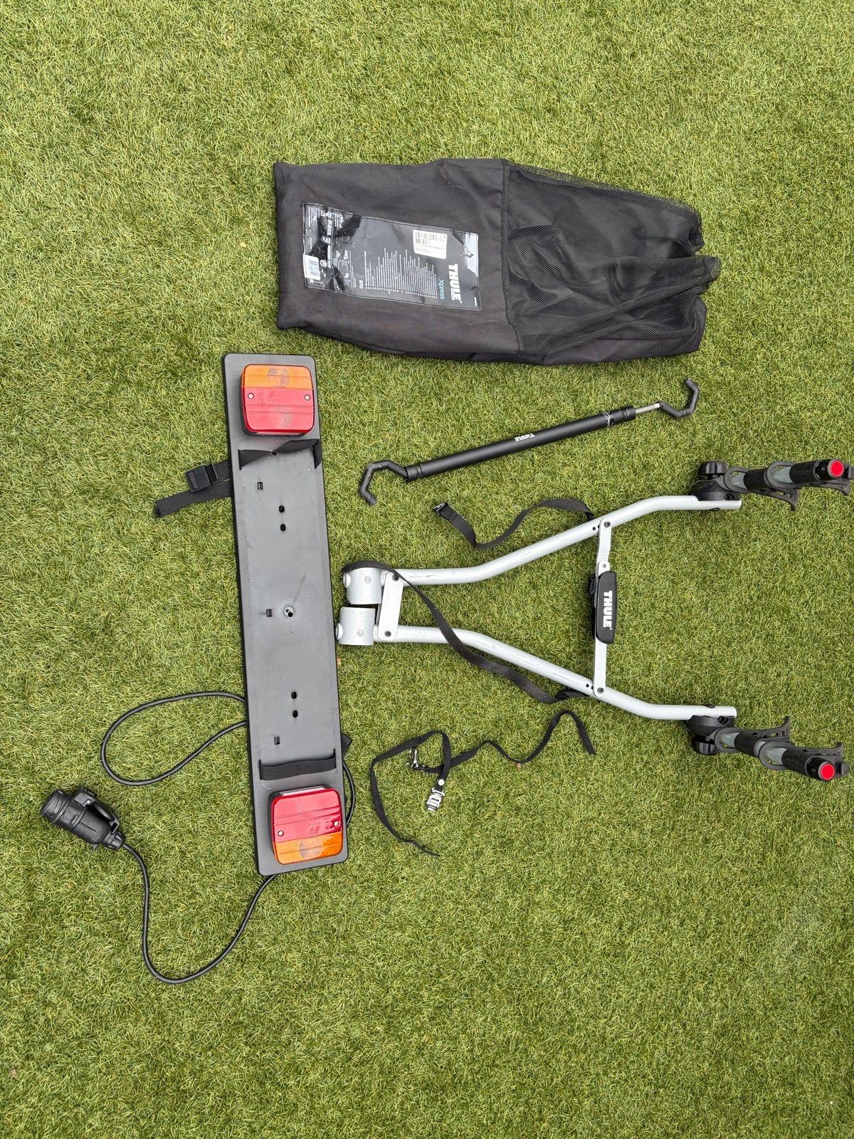 Thule 970 fietsendrager 2 fietsen ideaal voor wielrenners, Ophalen, 2 fietsen, Gebruikt, Trekhaakdrager