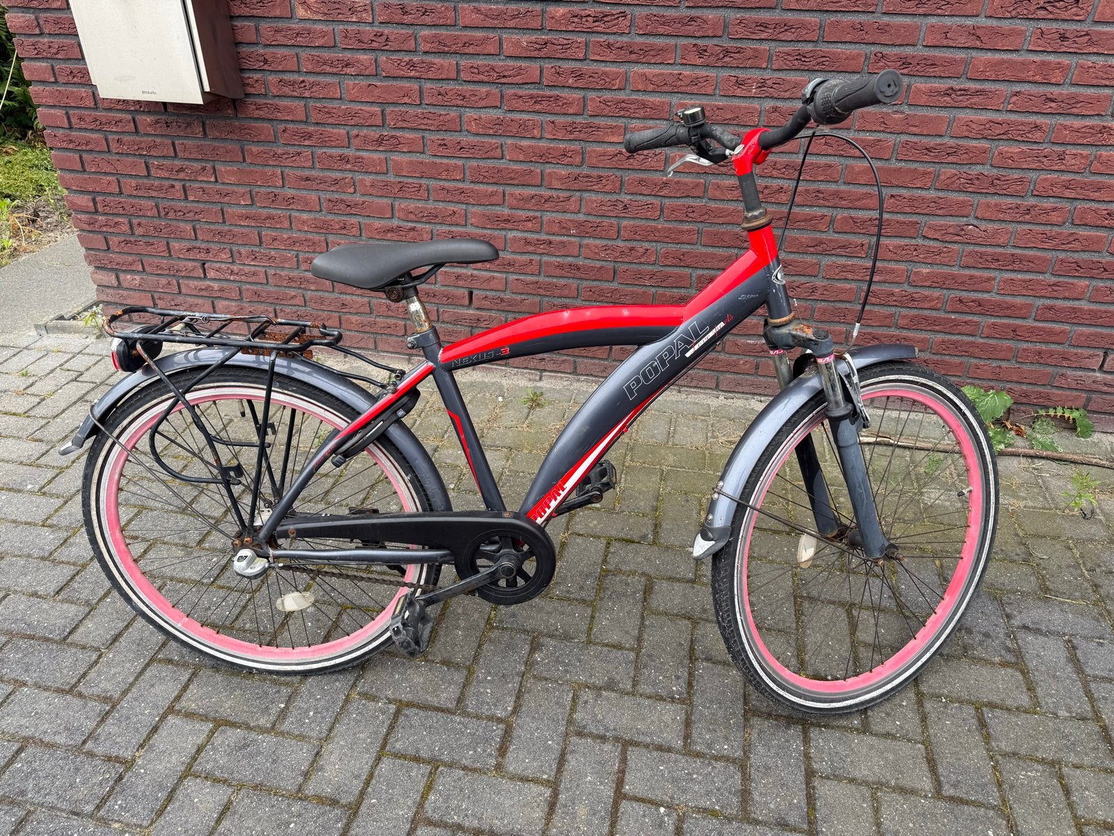 Popal fiets - 26 inch, Fietsen en Brommers, Ophalen, Gebruikt, 26 inch of meer, Versnellingen