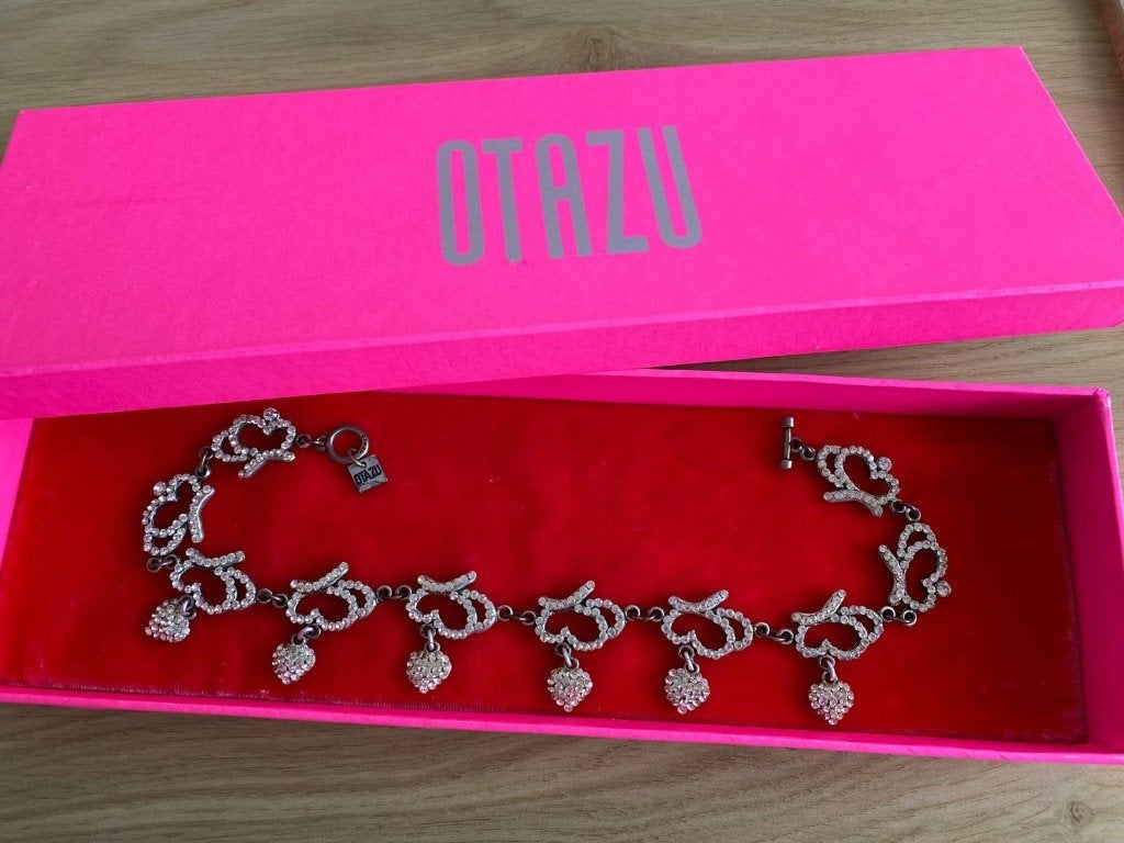 Otazu ketting in originele doos, Sieraden, Tassen en Uiterlijk, Overige materialen, Verzenden, Zo goed als nieuw, Zilver