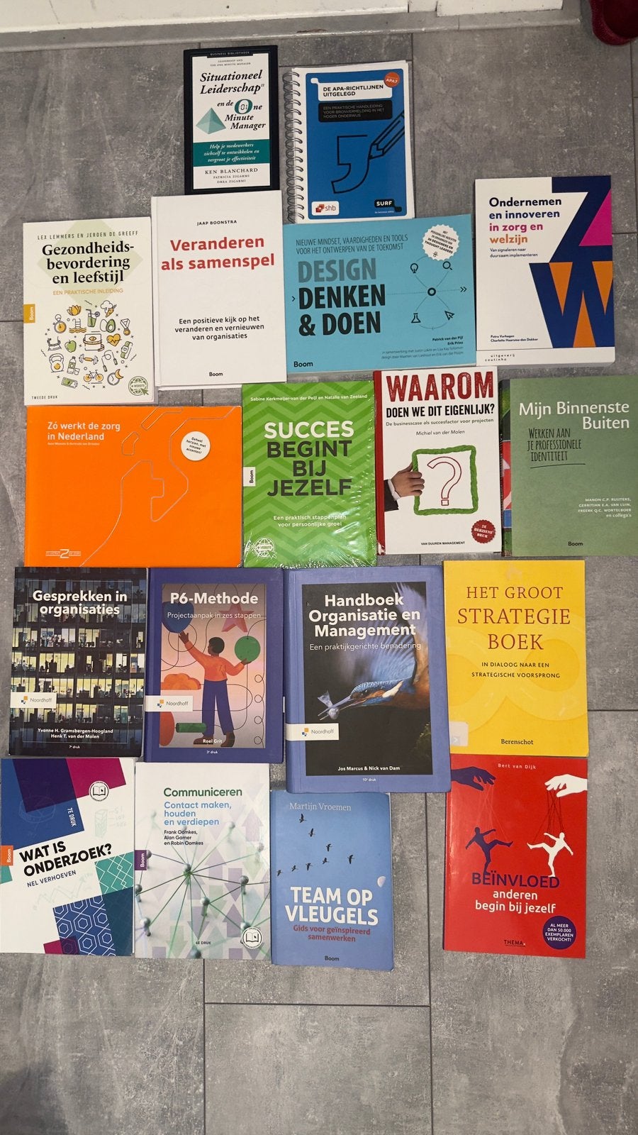 Studieboeken Management in de Zorg, Ophalen of Verzenden, Zo goed als nieuw, Overige onderwerpen