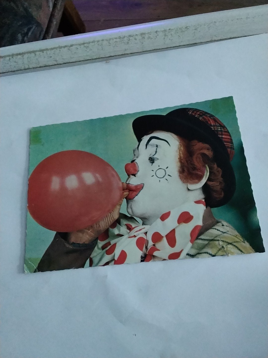 Oude ansichtkaart:  PIPO DE CLOWN  met ballon,, Ophalen of Verzenden, Zuid-Holland
