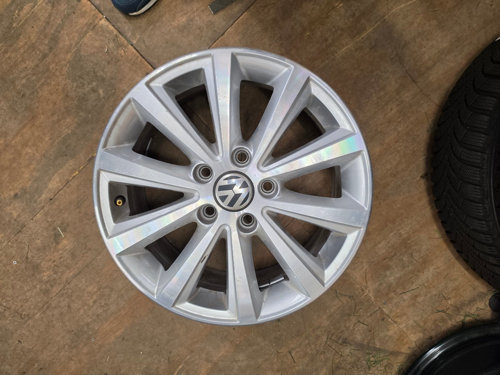 Originele Volkswagen 17 inch velg, Auto-onderdelen, Ophalen, Gebruikt, Velg(en), 16 inch
