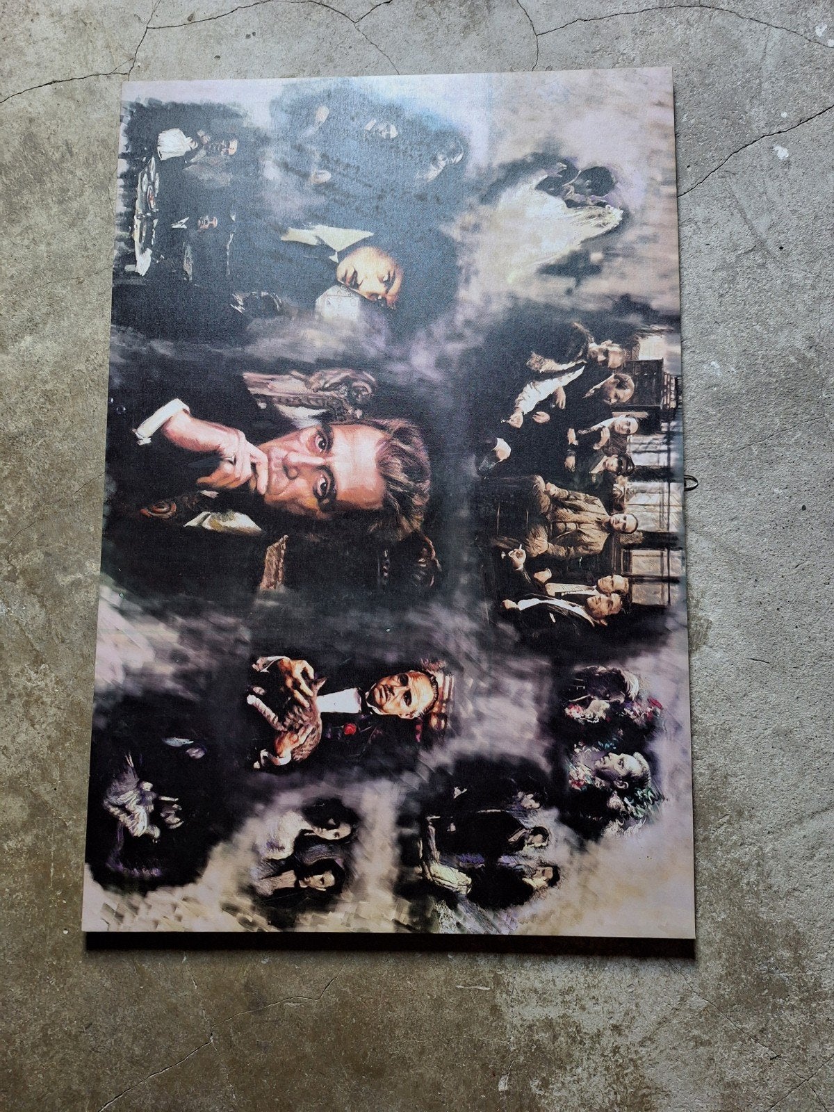 The Godfather Canvas Schilderij - Film Poster Kunst, Ophalen