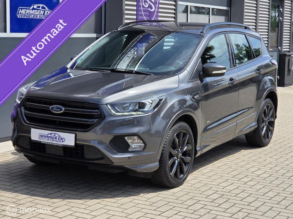 Ford Kuga 1.5 EcoBoost ST Line 182pk automaat, Automaat, Zwart, 4 cilinders, 1850 kg