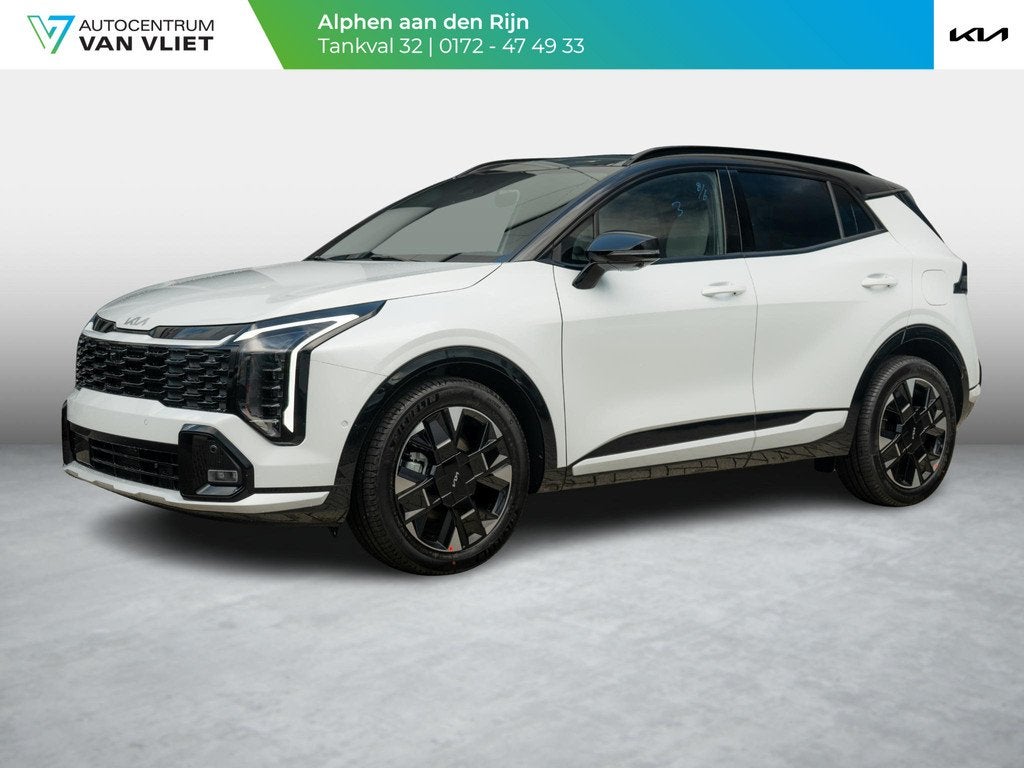 Kia Sportage 1.6 T-GDi Plug-in Hybrid GT-PlusLine | Uit voor, Auto's, 14 kWh, 4 cilinders, Wit, Bedrijf