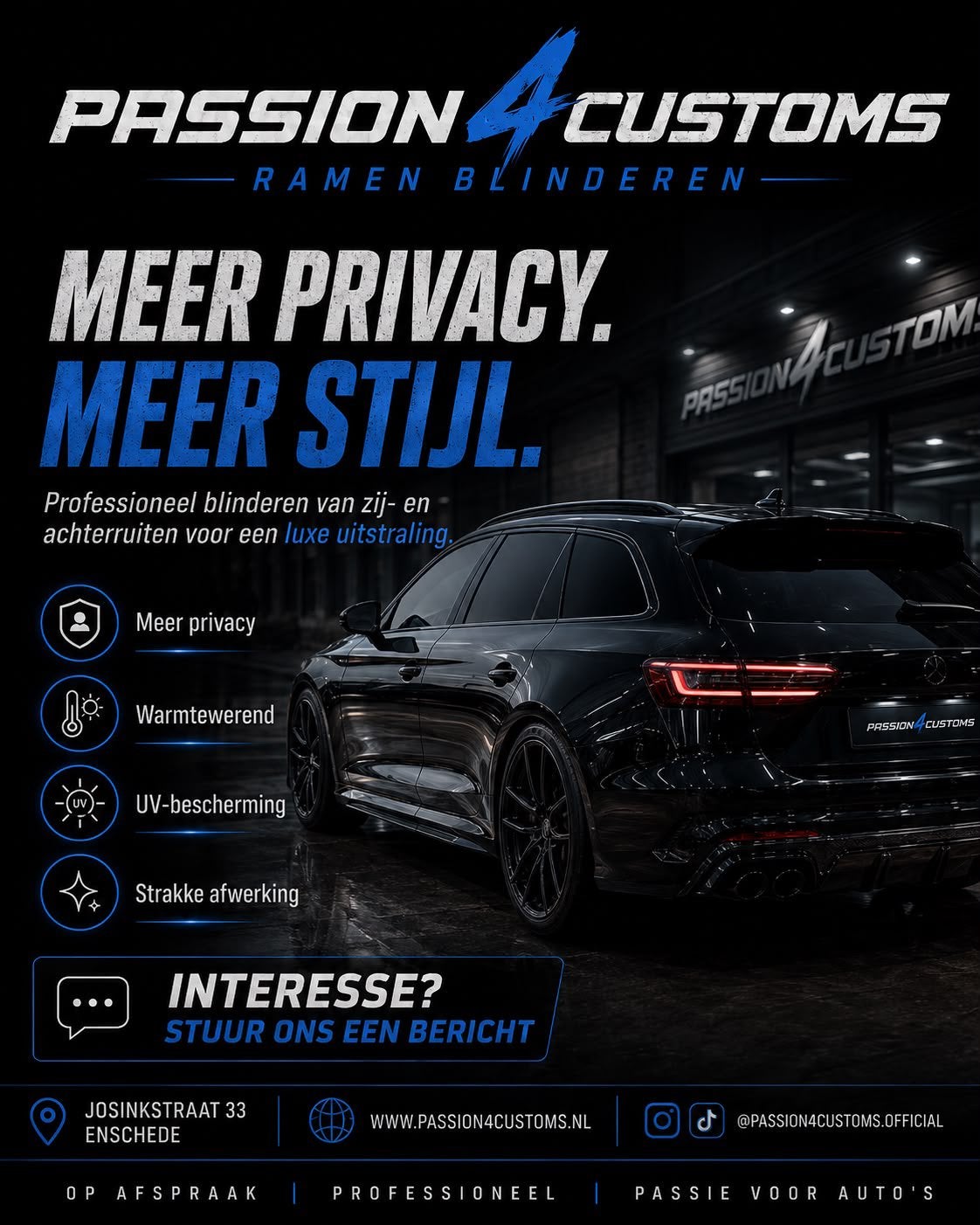 Ramen blinderen auto | Meer privacy & stijl | Enschede, Ophalen