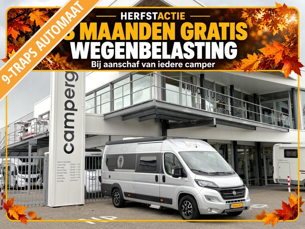Mooveo 63 EB 9-TRAPS AUTOMAAT ENKELE BEDDEN DAKAIRCO EURO6, Automaat, Mooveo, Fiat, 6 tot 7 meter