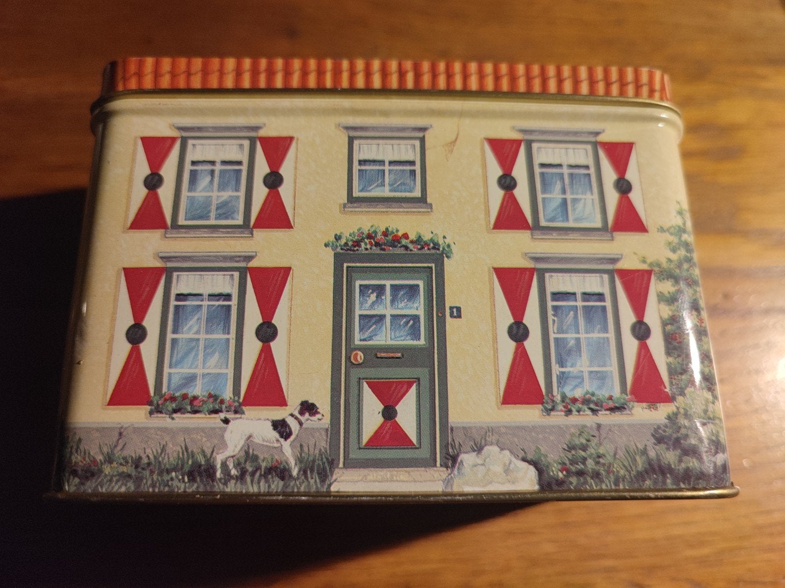 Vintage blikken en potje., Verzamelen, Ophalen of Verzenden, Gebruikt, Overige