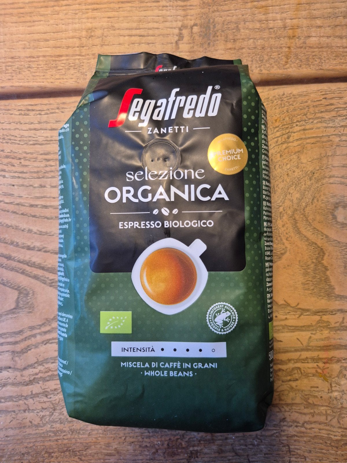 Segafredo Selezione espresso bonen koffiebonen Organica, Ophalen of Verzenden