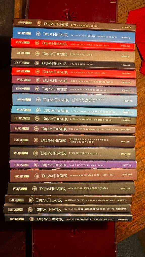 Dream Theater Official Bootleg Box Set Collectie (20 CD's), Ophalen of Verzenden, Zo goed als nieuw, Progressive