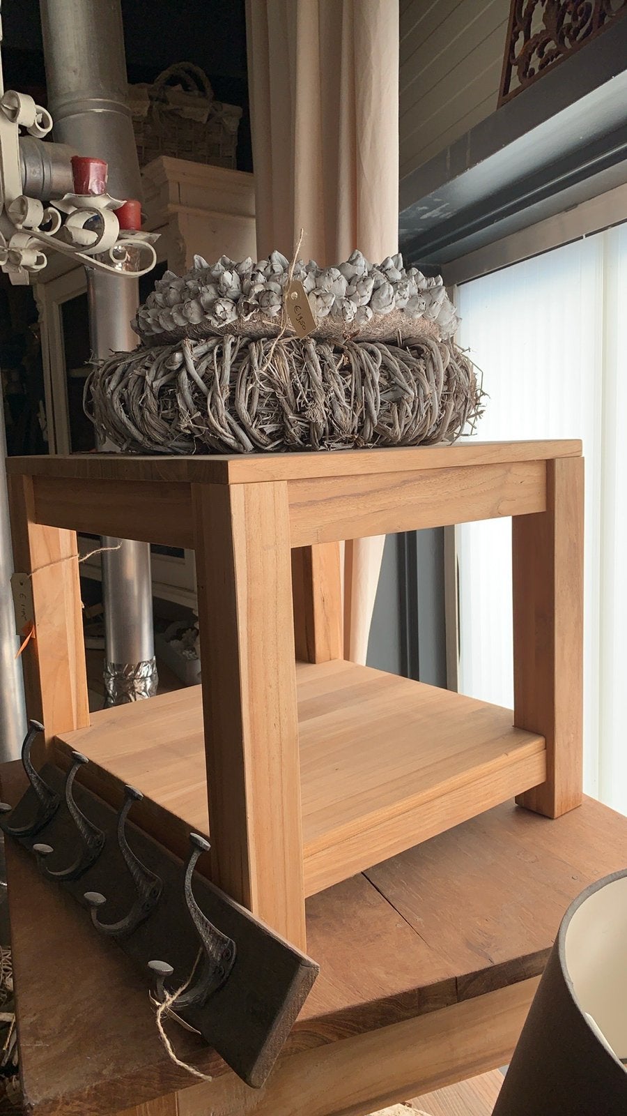 Diverse salontafels: groot, klein, teak, antiek, landelijk, Ophalen, Gebruikt, 100 tot 150 cm, Teakhout
