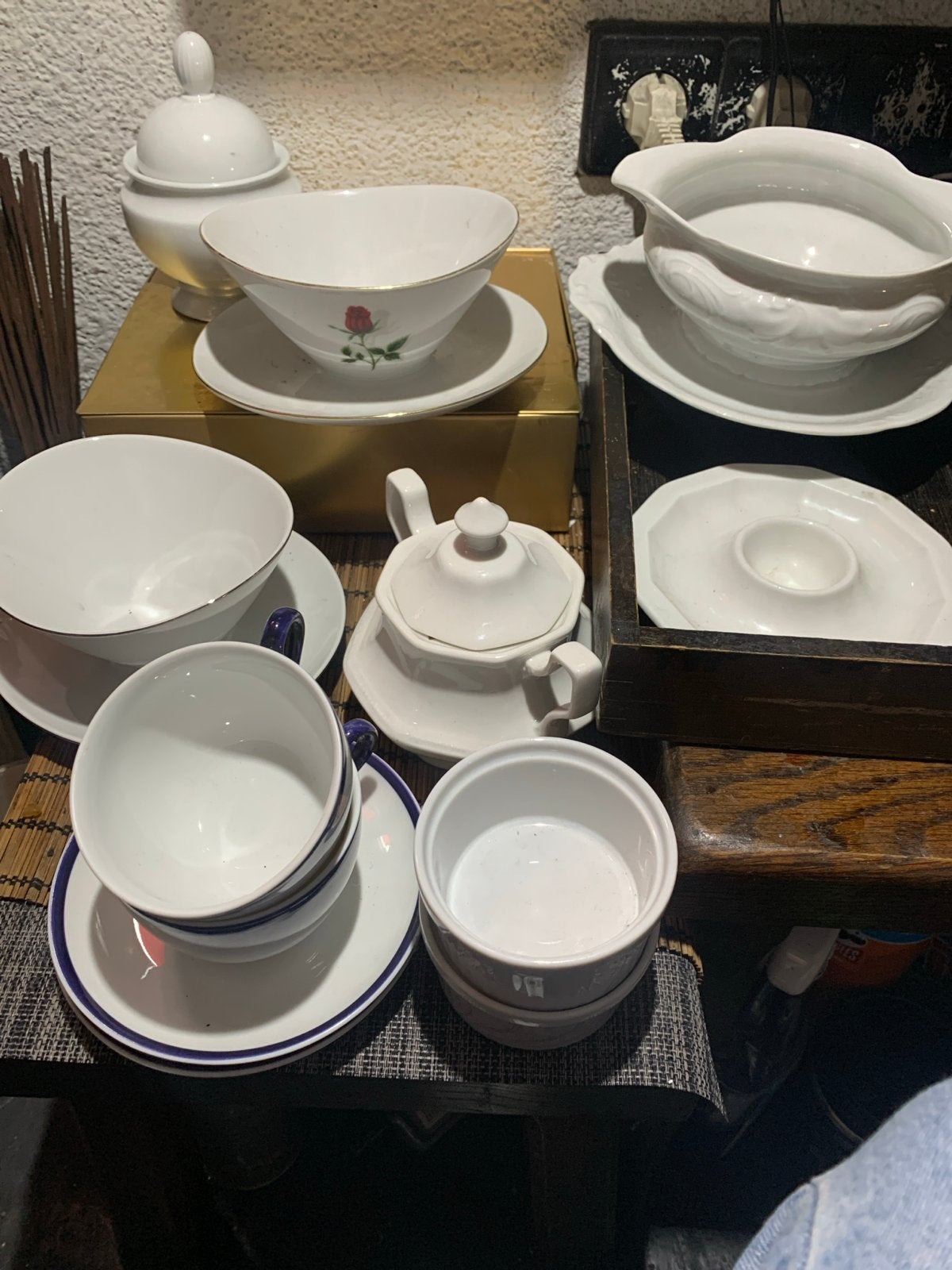 Diverse collectie porseleinen TOP GERMAN MAKERS 12–ITEMS, Ophalen of Verzenden