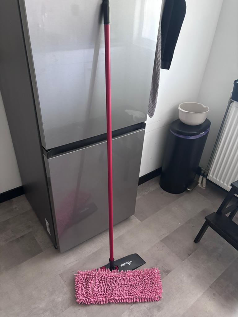 Vileda dweil, Ophalen