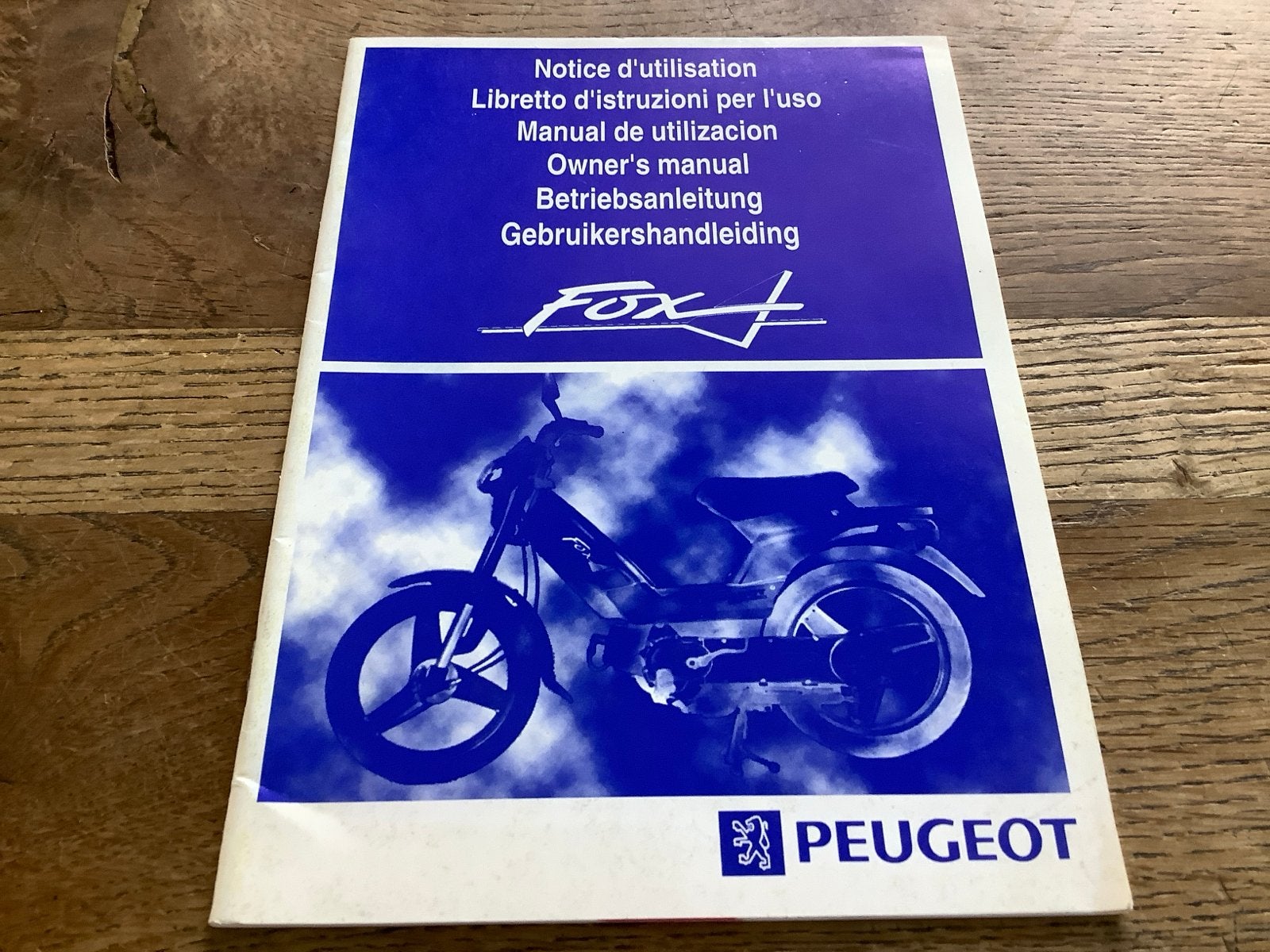 Peugeot Fox Gebruikershandleiding - Owner's Manual (6), Verzenden