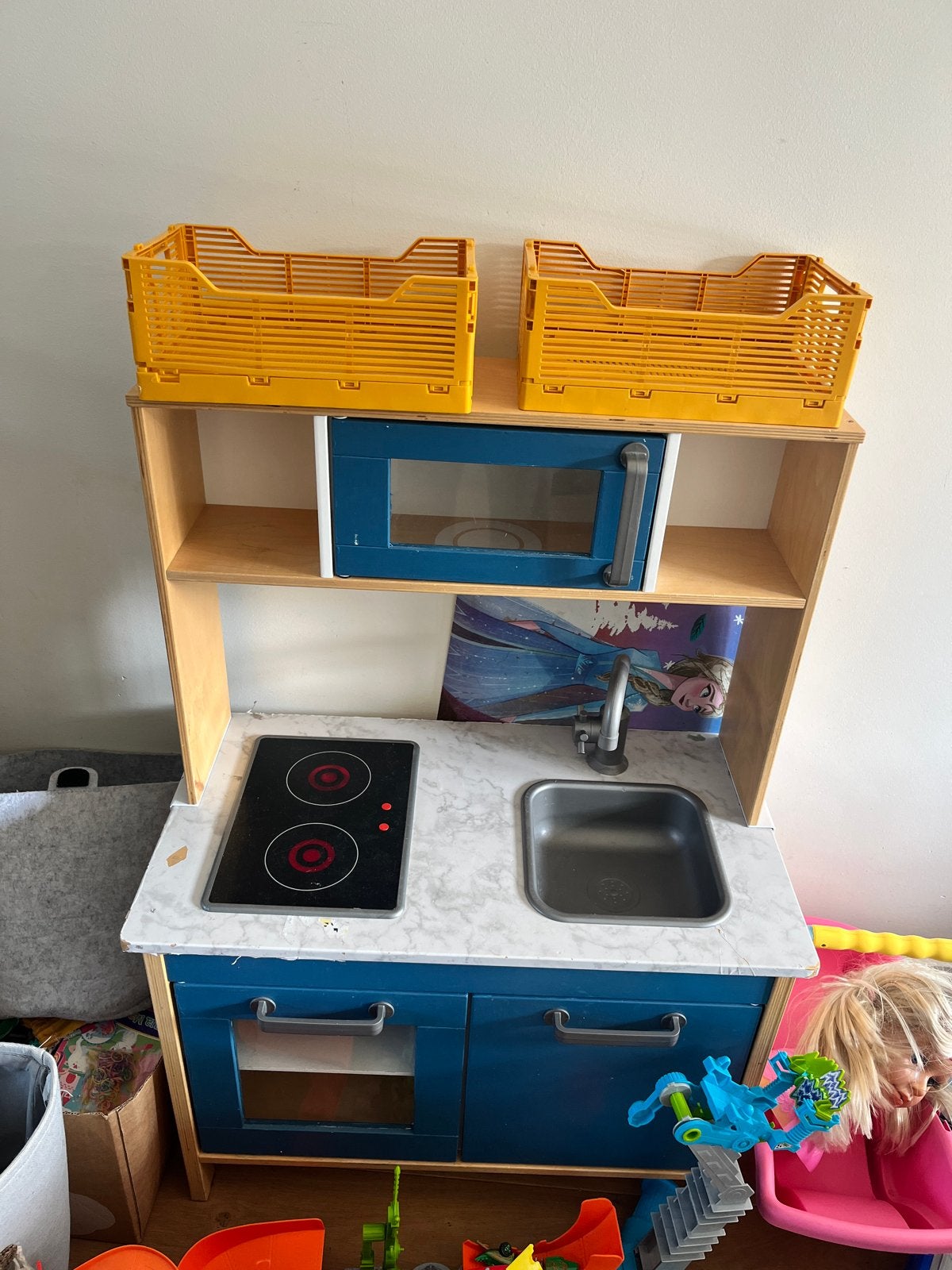 Houten speelkeuken Ikea met accessoires, Ophalen, Gebruikt, Hout, Speelkeuken
