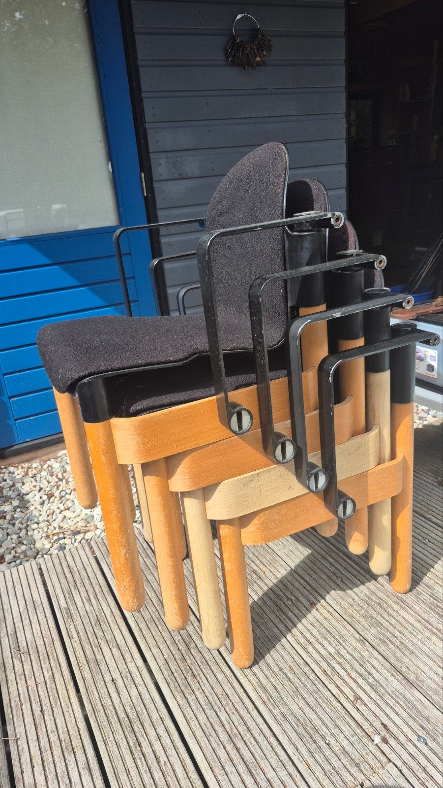 Thonet Flex Stoelen - Design Gerd Lange, Ophalen