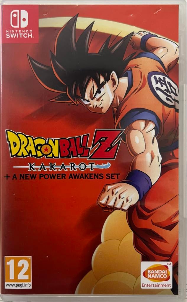 Dragon Ball Z Kakarot + A New Power Awakens Set Switch, Spelcomputers en Games, 1 speler, Ophalen of Verzenden, Zo goed als nieuw