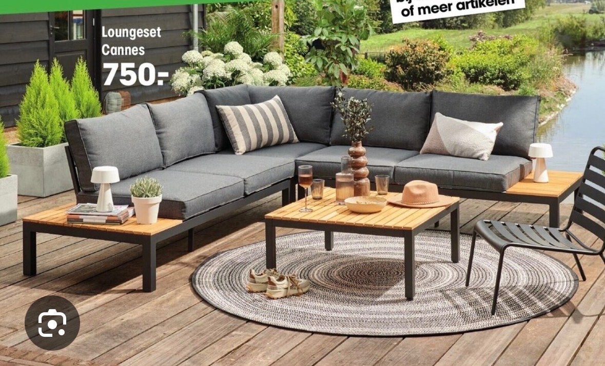 Nieuwe Teakhouten Salontafel voor Cannes Loungeset Kwantum, Nieuw, Ophalen of Verzenden, Loungeset, Bijzettafel