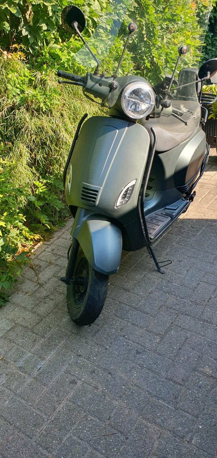 Senzo scooter geel kenteken 50km, Ophalen, Gebruikt, Benzine