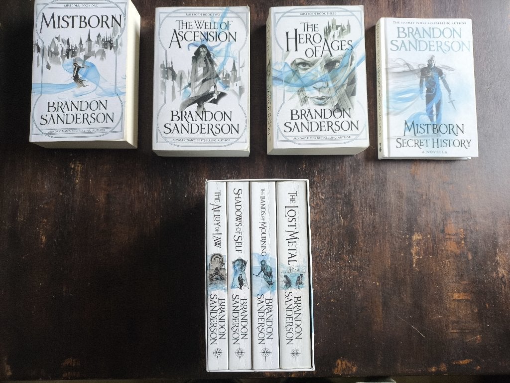 Mistborn Series Boeken - Brandon Sanderson Collectie, Ophalen of Verzenden, Zo goed als nieuw, Brandon Sanderson