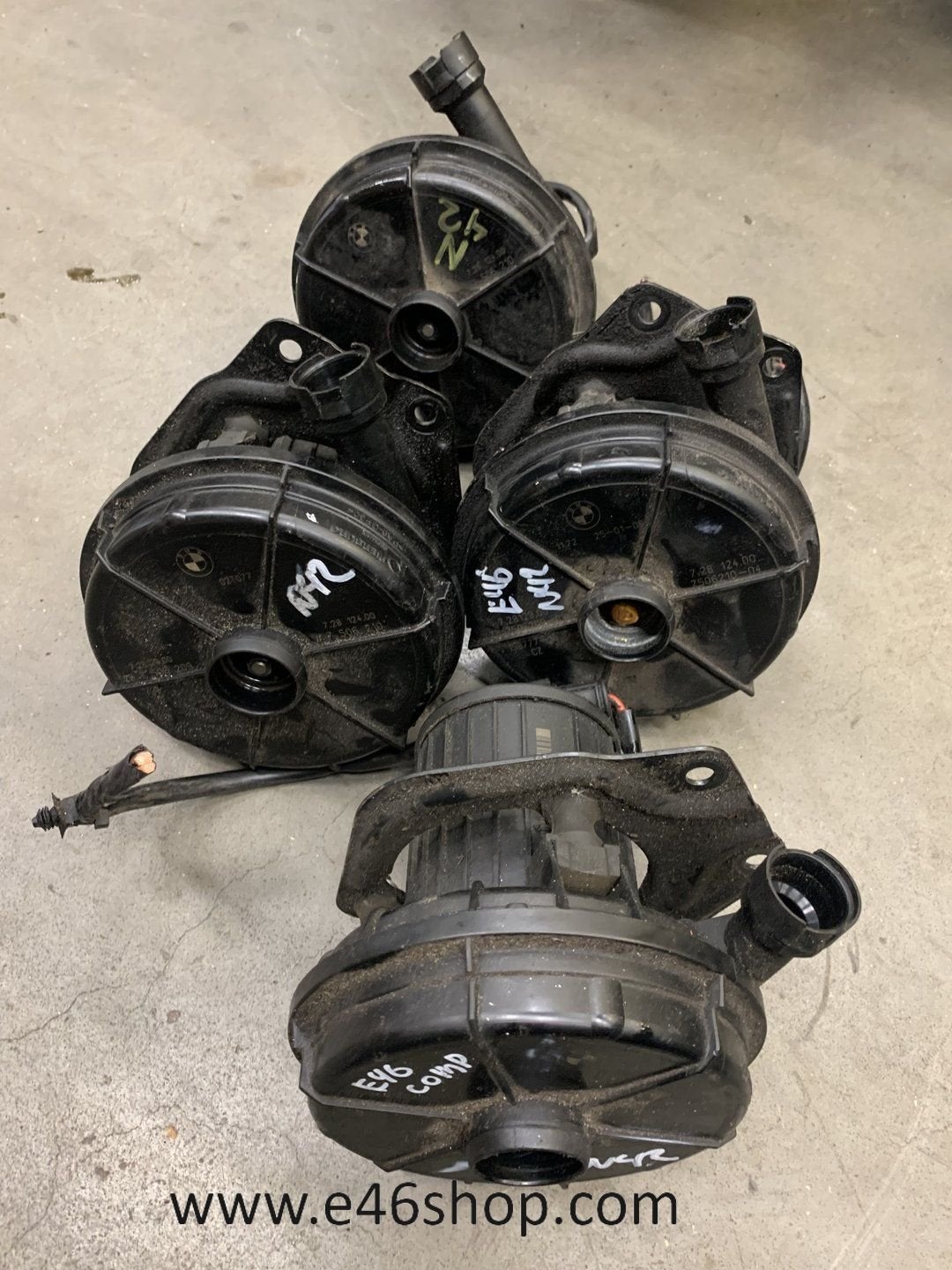LUCHTPOMP UITLAAT GASSEN BMW E46 N42 MOTOR OE 7506210, Gebruikt, -, -, Ophalen of Verzenden