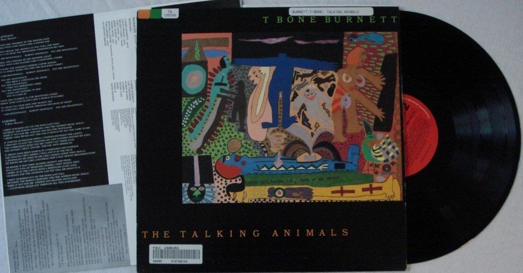 T-Bone Burnett - The talking animals, Cd's en Dvd's, Vinyl | Rock, LP, Overige genres, Ophalen of Verzenden, Zo goed als nieuw
