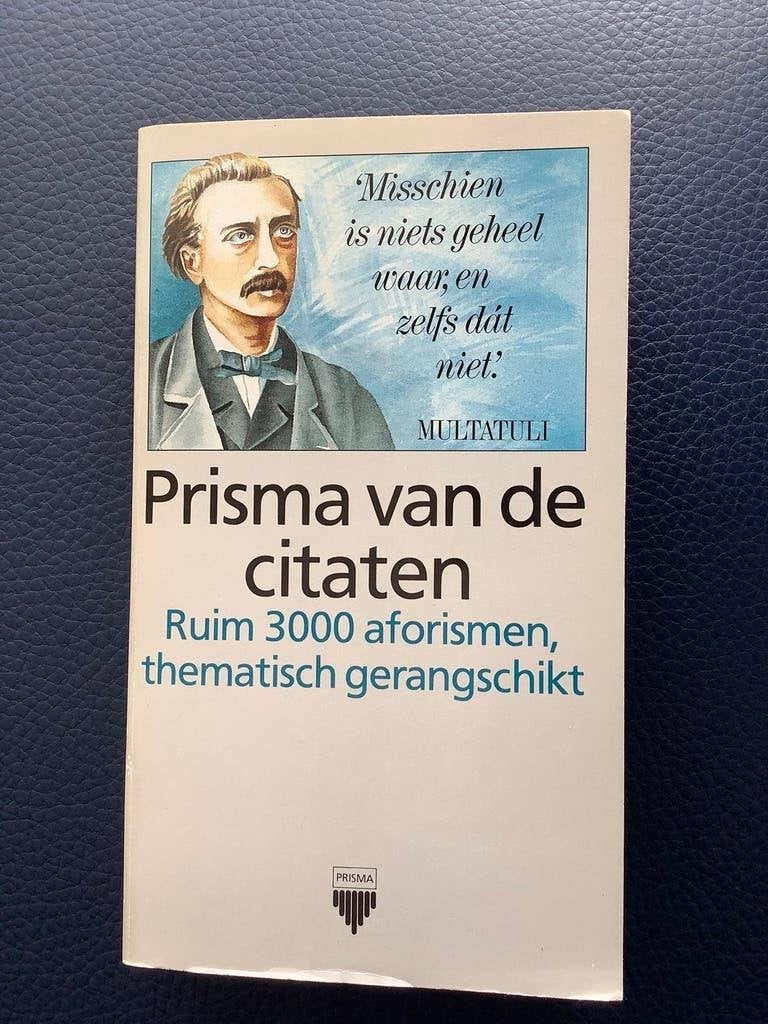 Prisma van de citaten - ruim 3000 - eerste druk 1989, Prisma of Spectrum, Nederlands, Ophalen of Verzenden, Zo goed als nieuw