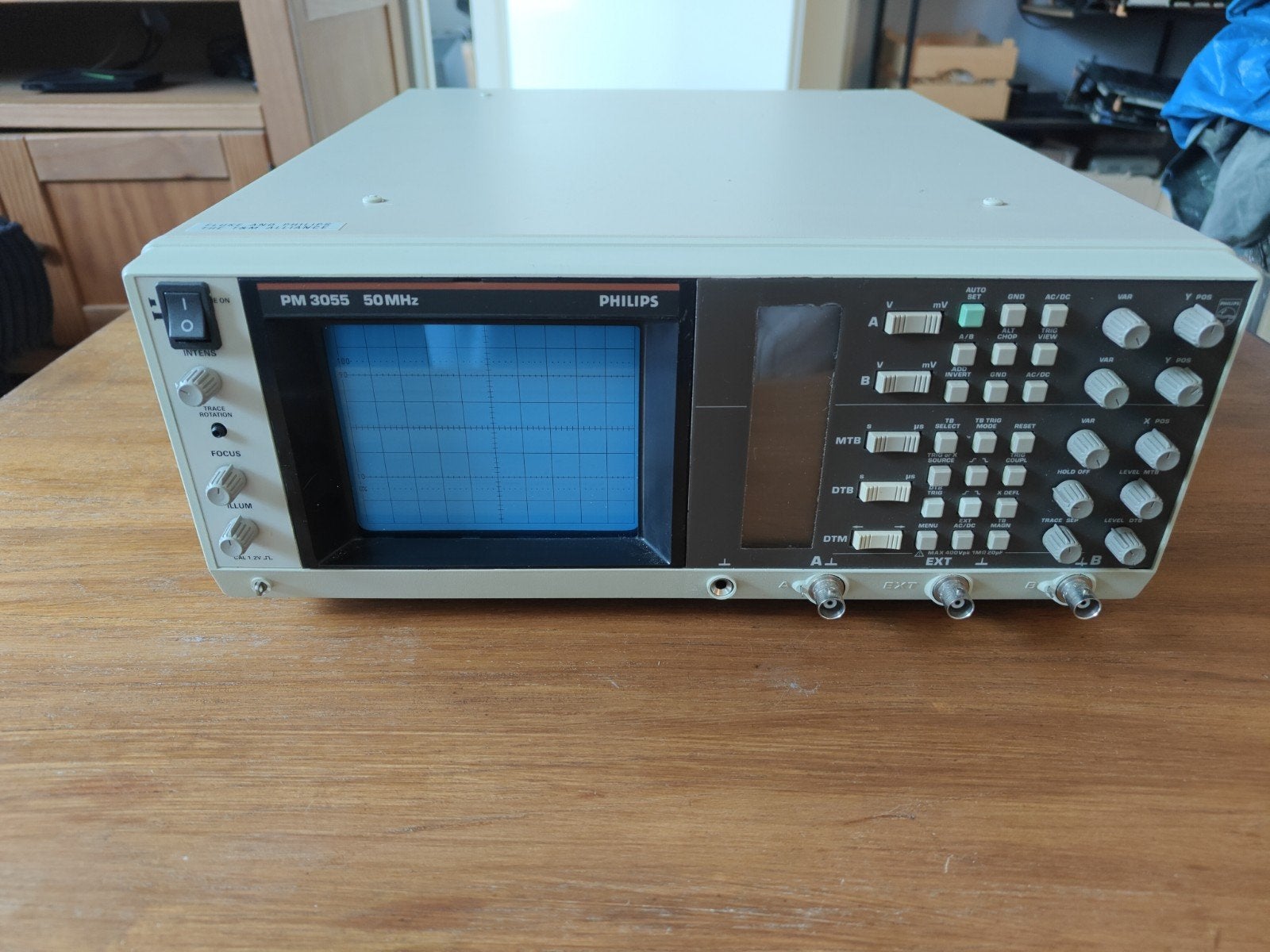 Philips pm3055., Ophalen