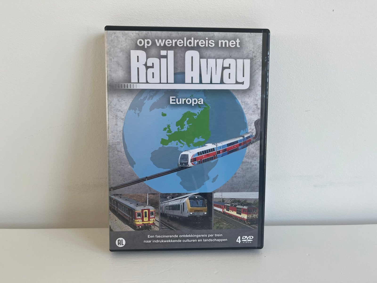 Rail Away Europa DVD (Nieuwstaat), Cd's en Dvd's, Alle leeftijden, Ophalen of Verzenden, Zo goed als nieuw, Nederlands