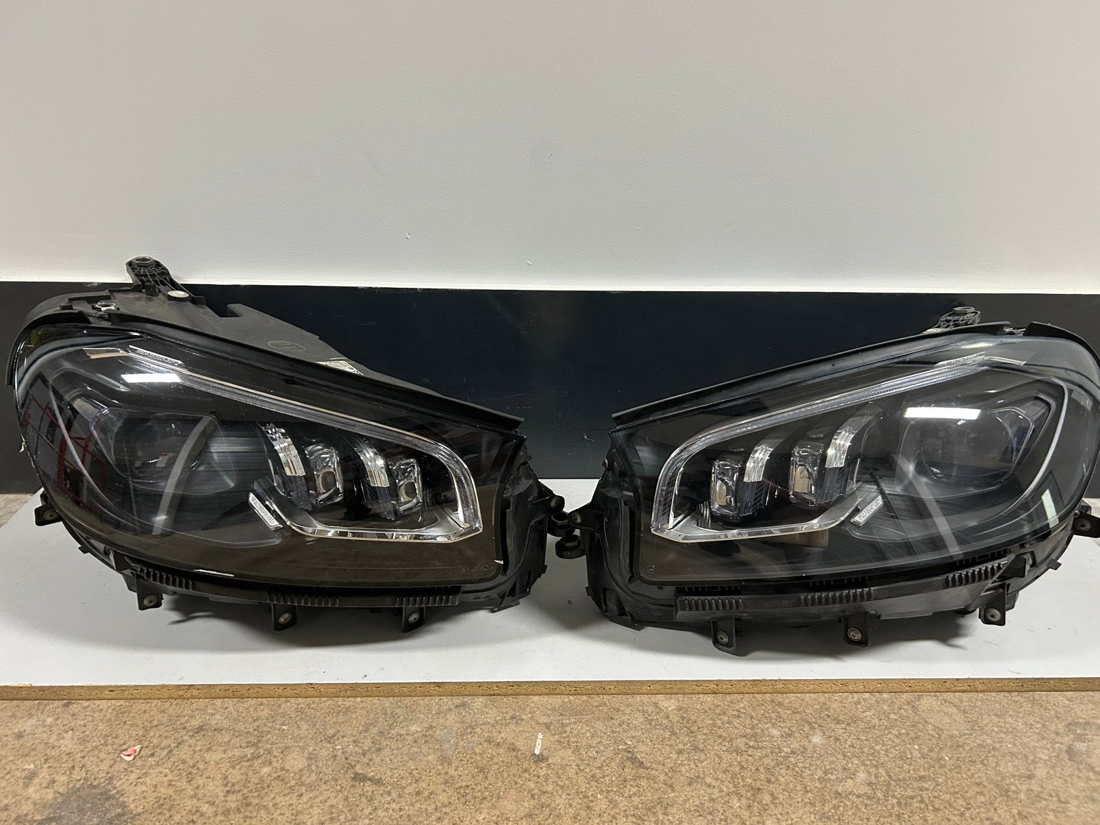 Koplamp set Mercedes Benz GLE w167 MULTI BEAM A167 906 60 01, Ophalen of Verzenden, Gebruikt, Mercedes-Benz