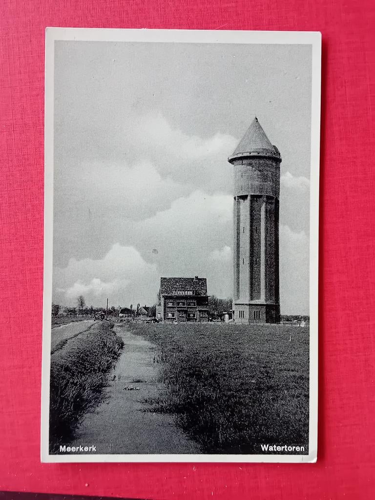 Ansichtkaart Meerkerk, Verzamelen, Ansichtkaarten | Nederland, Ophalen of Verzenden, Zuid-Holland