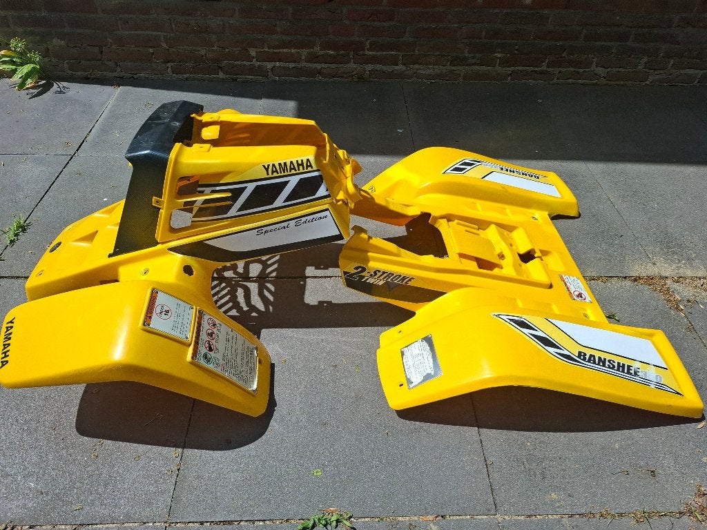 Yamaha Banshee YZF 350 kappenset kap, Ophalen