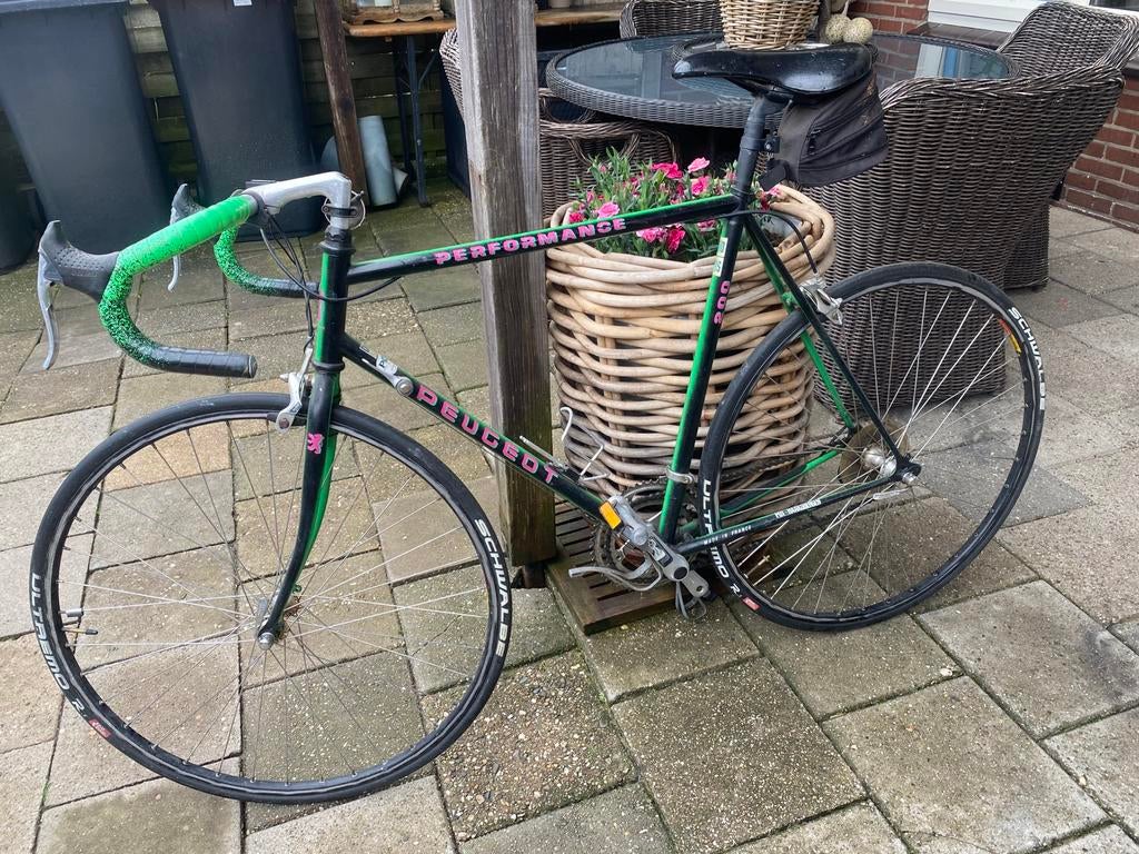 Peugeot klassieke racefiets- frans merk, Velgrem, Zo goed als nieuw, 57 tot 61 cm, Ophalen