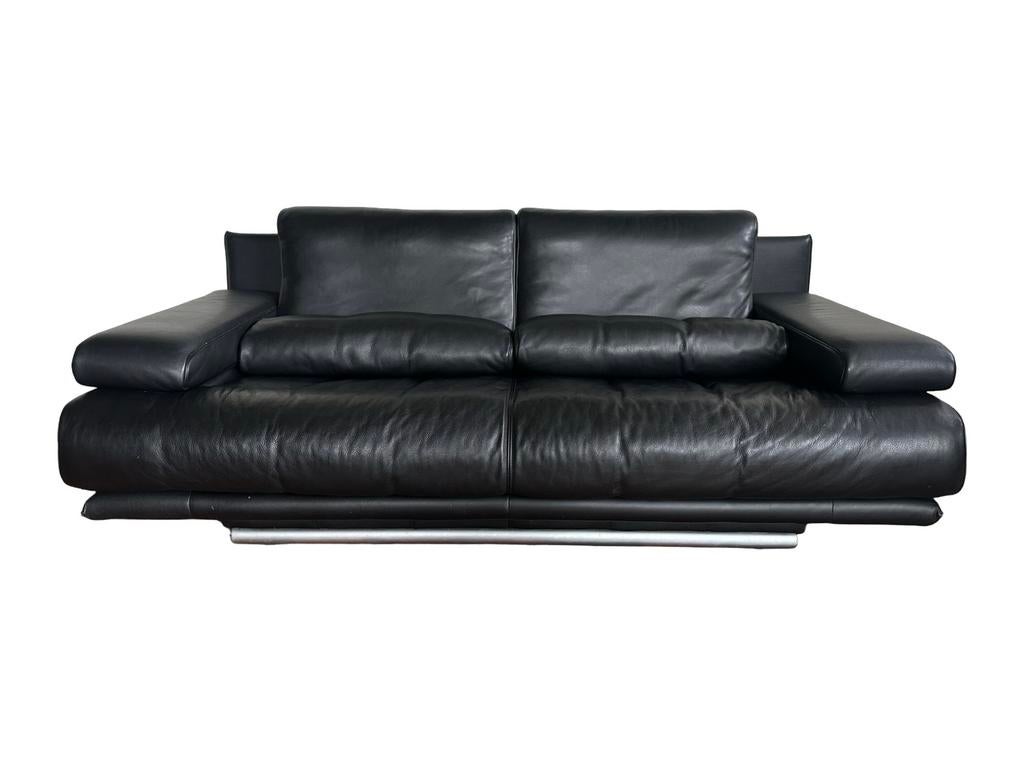 Rolf Benz 6500 2-zits bank - Nieuwprijs €7400! - origineel, Ophalen, Gebruikt, Tweepersoons, Rechte bank