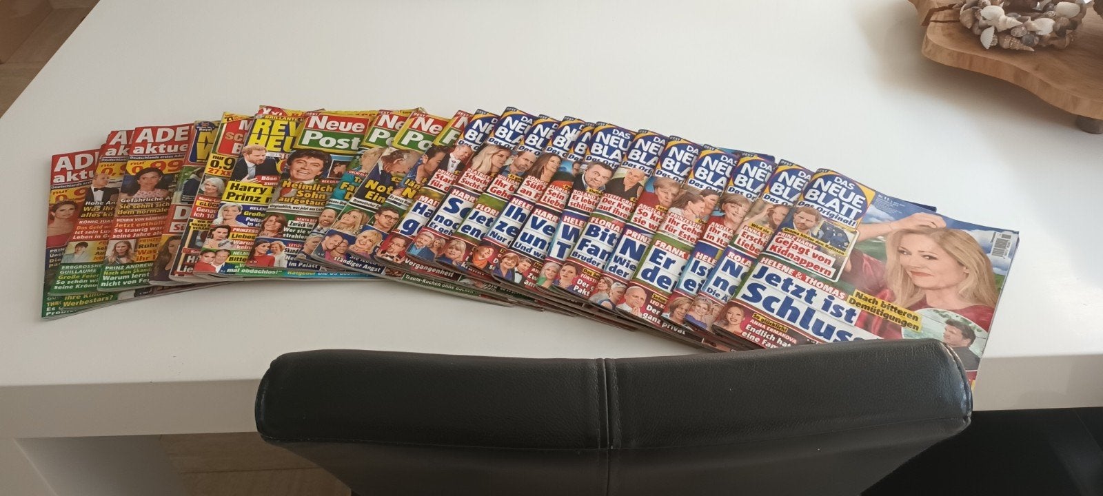 Duitse tijdschriften 23 stuks, Ophalen of Verzenden, Gelezen, Damesbladen