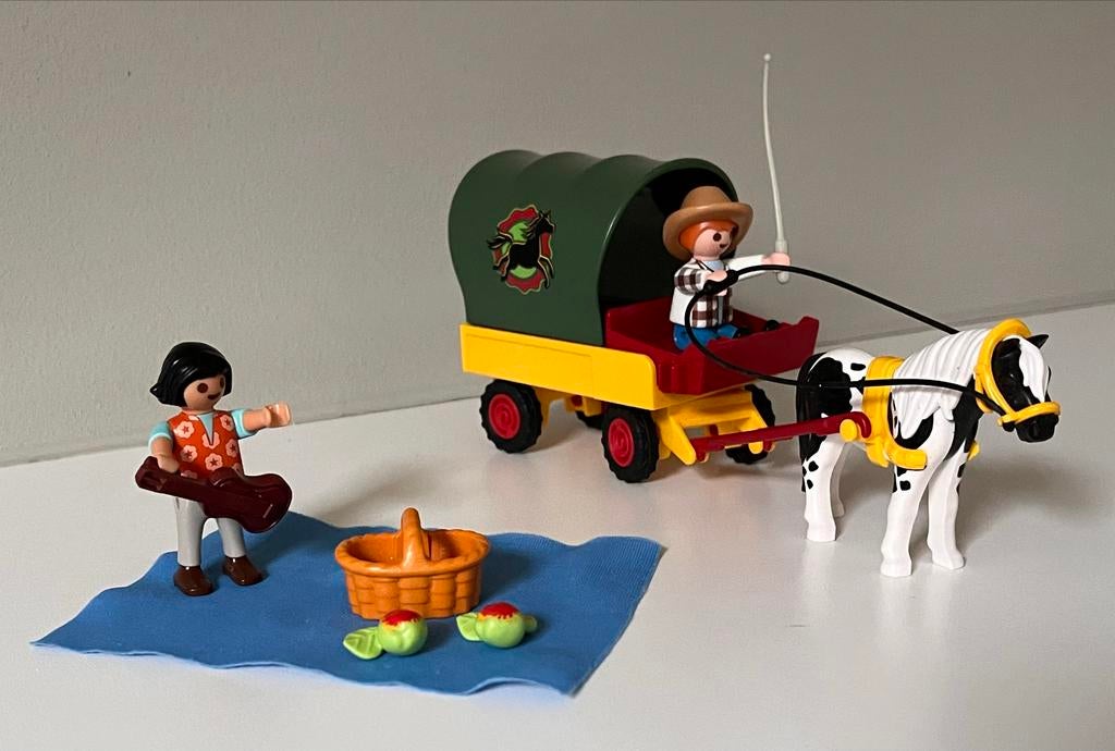PLAYMOBIL Picknick met ponywagen - 6948, Ophalen of Verzenden, Zo goed als nieuw