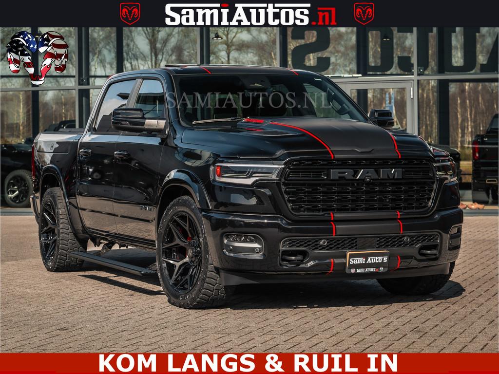Dodge Ram HULK Pack | Limited Night H.O 540HP 706Nm | Massag, Auto's, Automaat, Met garantie (alle), Zwart, Leder