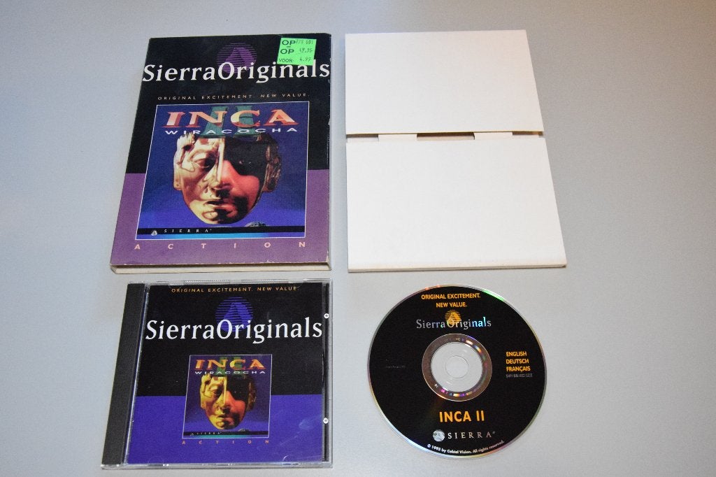 PC CD-ROM : Inca II - Wiracocha, Avontuur en Actie, Gebruikt, 1 speler, Ophalen of Verzenden