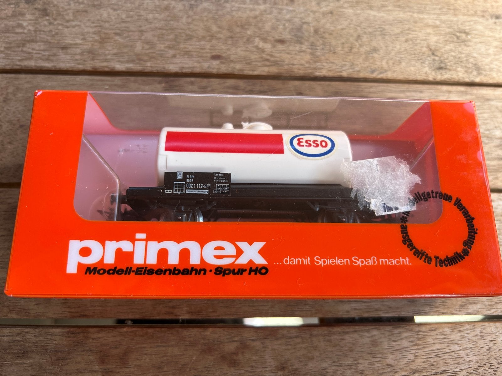 Primex 4581 Esso-Kesselwagen HO serie, Hobby en Vrije tijd, Modeltreinen | H0, Nieuw, Wagon, Wisselstroom, Märklin, Ophalen of Verzenden