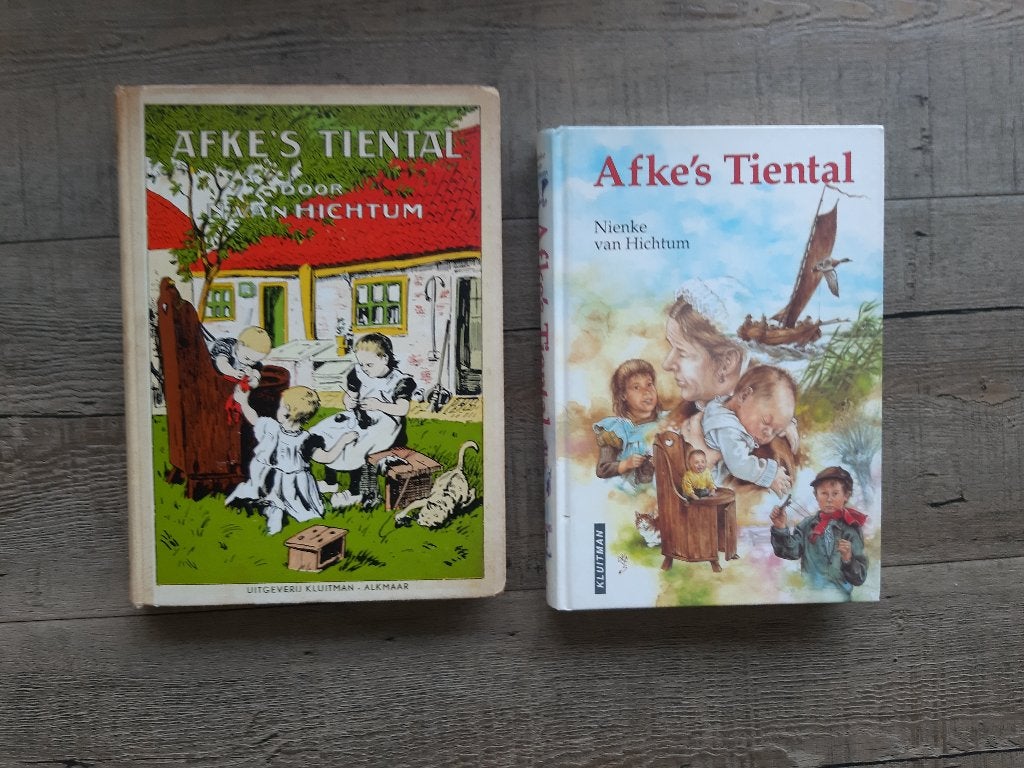 2 x boek - Afke's Tiental, Ophalen, Zo goed als nieuw