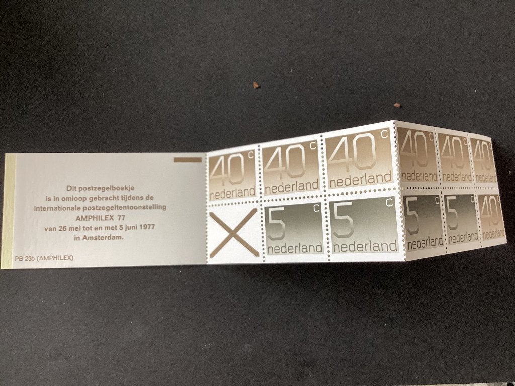 1976, Postzegelboekje PB23b, Verzenden, Na 1940, Postfris